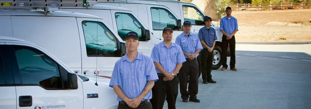 KIC Refrigeration crew ready for Mini Split Repair jobs across Lonsdale